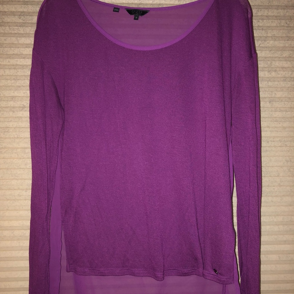 Sheer Guess Blouse
